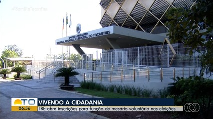 TRE abre inscrições para função de mesário voluntário nas eleições