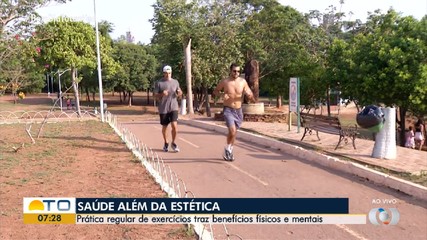 Prática regular de exercícios traz benefícios físicos e mentais