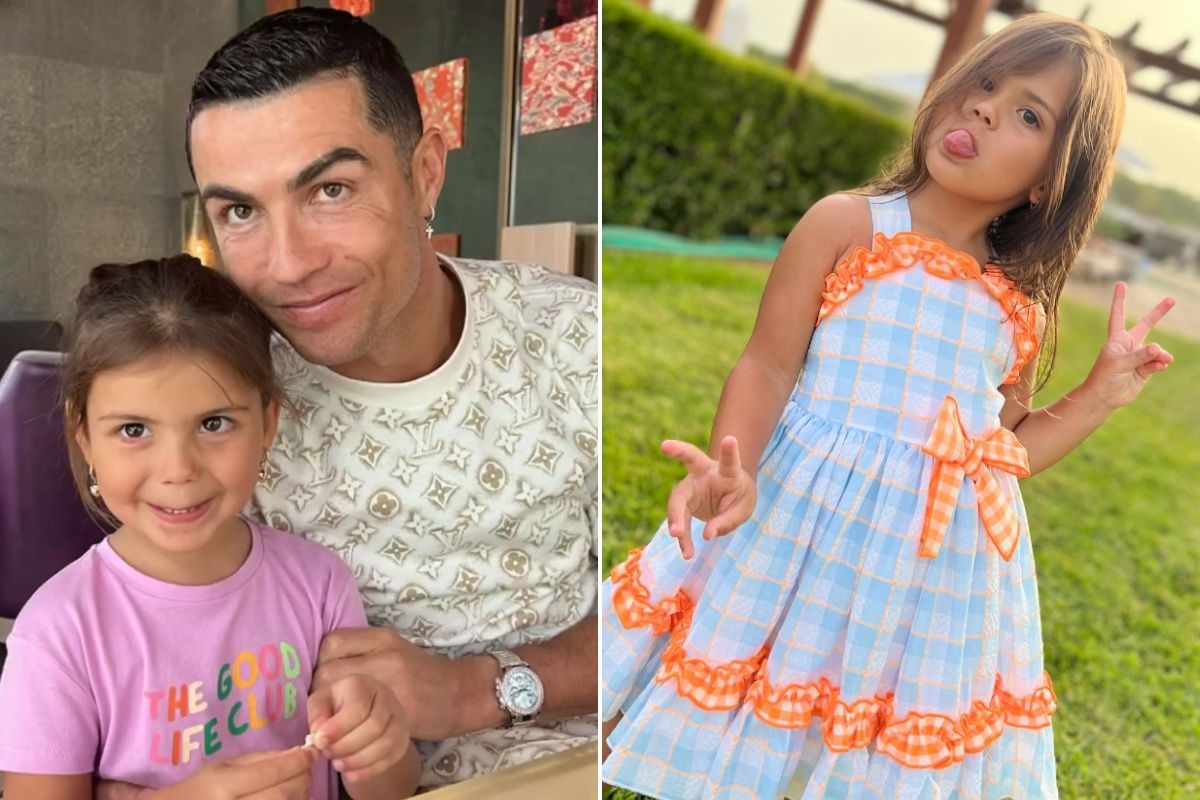 Sobrinha de Cristiano Ronaldo que vive no Brasil faz sucesso nas redes sociais da mãe: 'tem talento'; VÍDEO