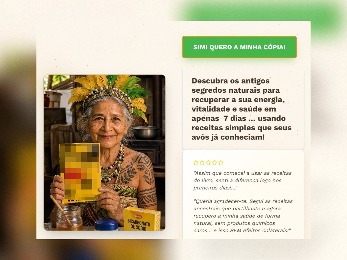Perfis criados por IA vendem e-books com receitas milagrosas, mas sem comprovação científica, alerta Anvisa