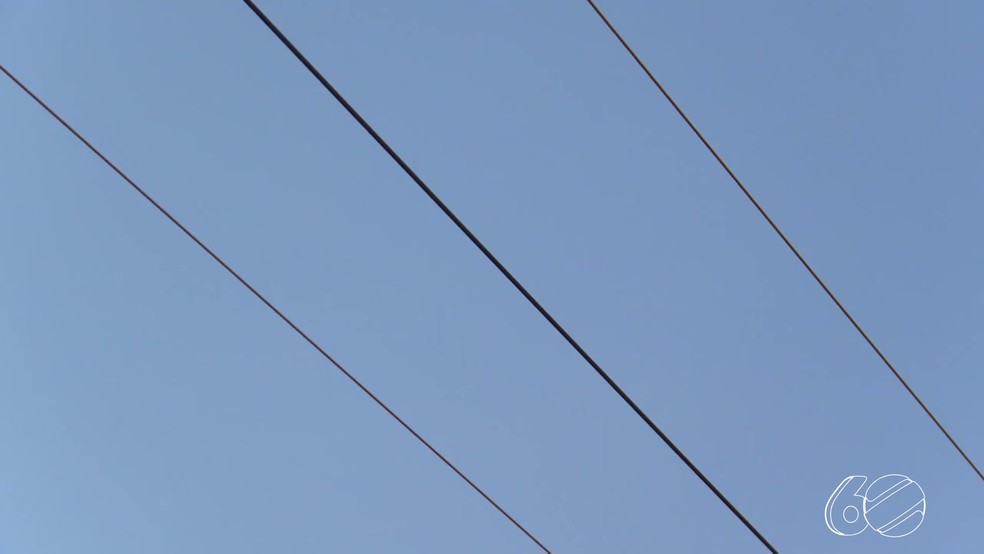 Projeto previu o aumento do espaçamento entre os fios para que os tuiuiús não enroscassem as asas e morressem eletrocutados — Foto: TVCA