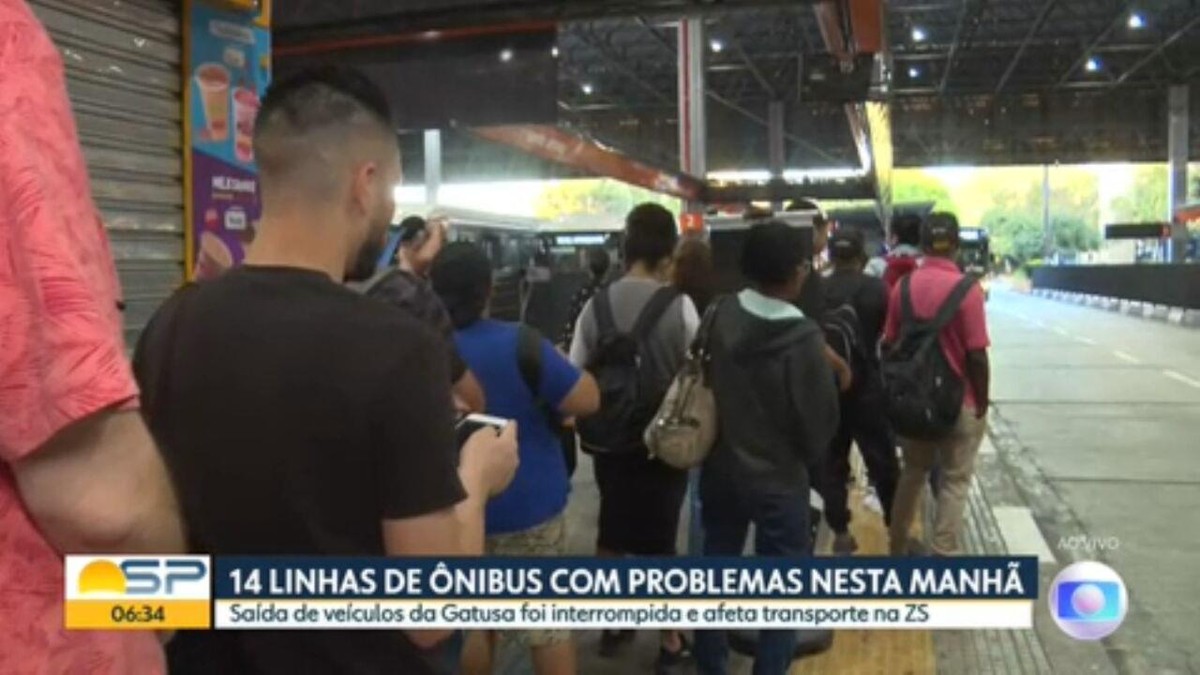 Paralisação de motoristas e cobradores de ônibus da Gatusa deixa ...