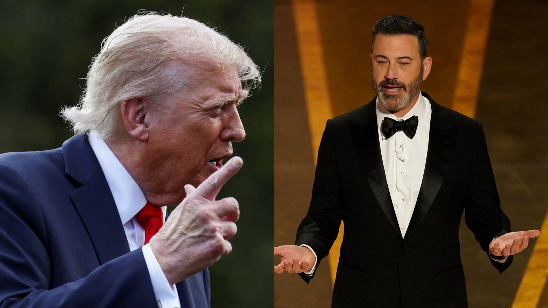 Trump comemora suspensão do programa de Jimmy Kimmel: 'Grande notícia'