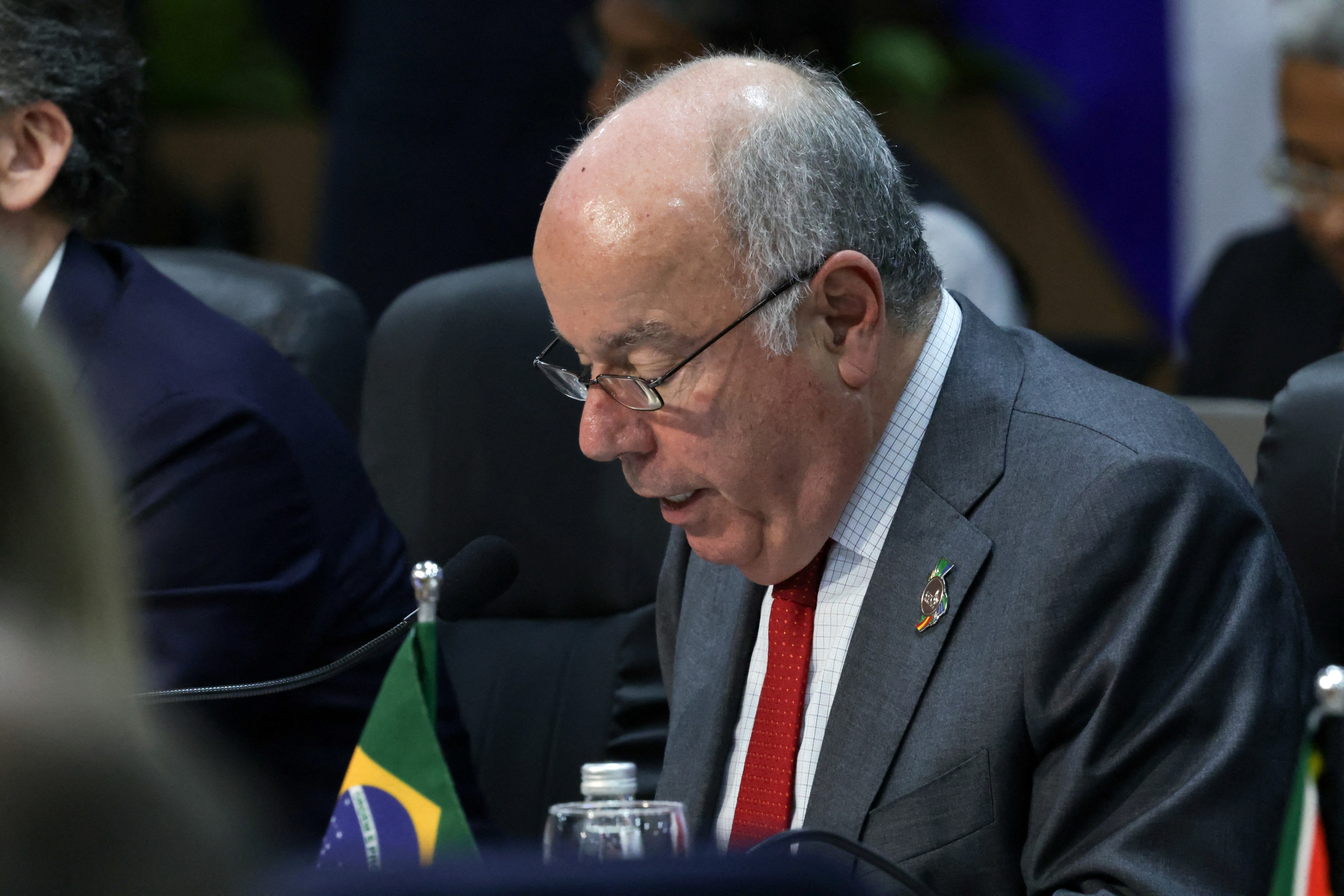G20: Mauro Vieira vê ONU 'paralisada' e diz que Brasil não aceita que o mundo resolva diferenças pela força