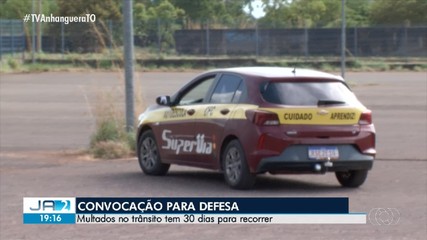 Detran-TO publica lista com notificações de multas de trânsito