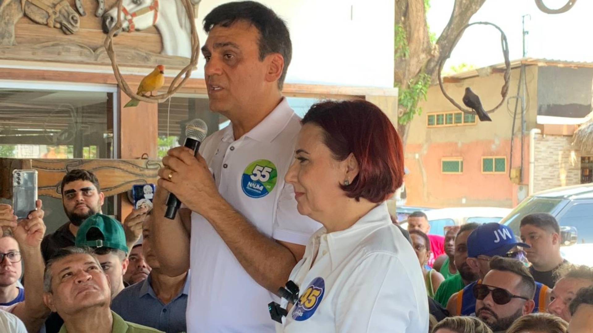 Emília Pessoa declara apoio a Naumi Amorim no segundo turno de Caucaia