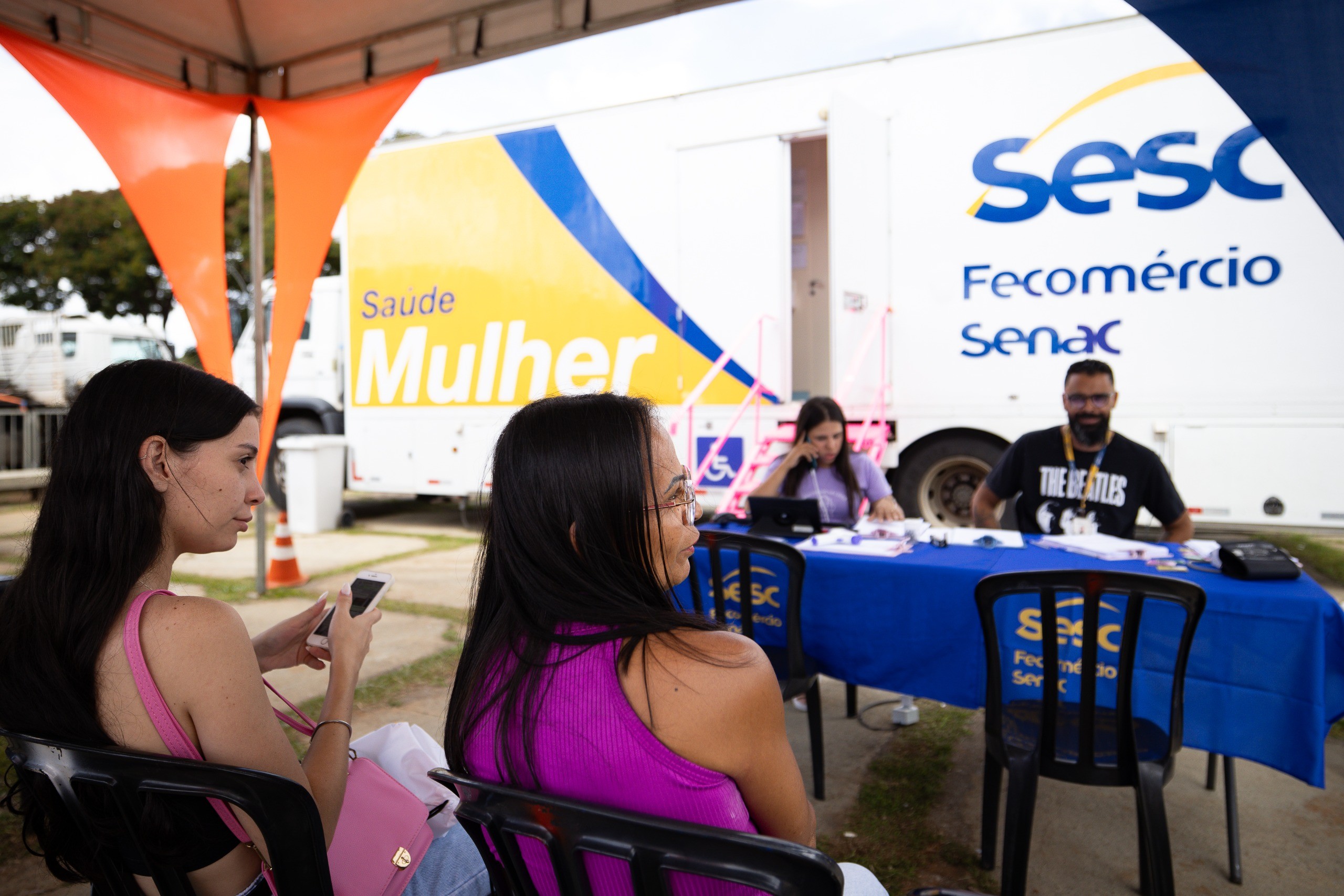 Sesc oferece consultas médicas e exames gratuitos para mulheres na Rodoviária do Plano Piloto