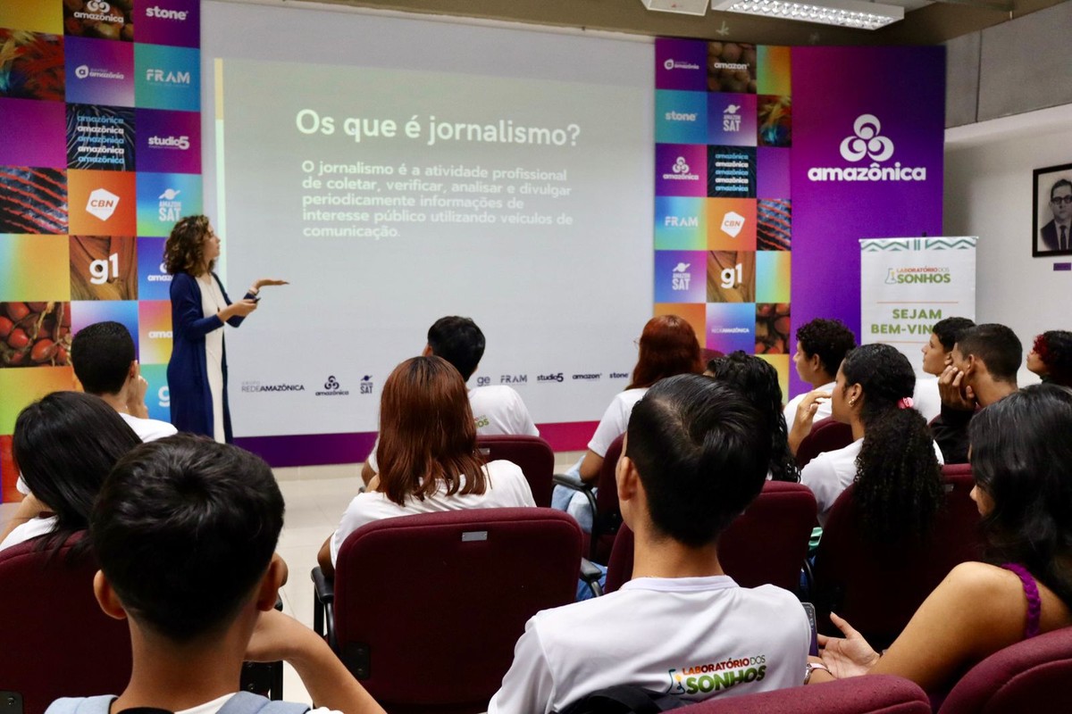 Laboratório dos Sonhos: jovens participam de oficina de formação em Jornalismo Comunitário