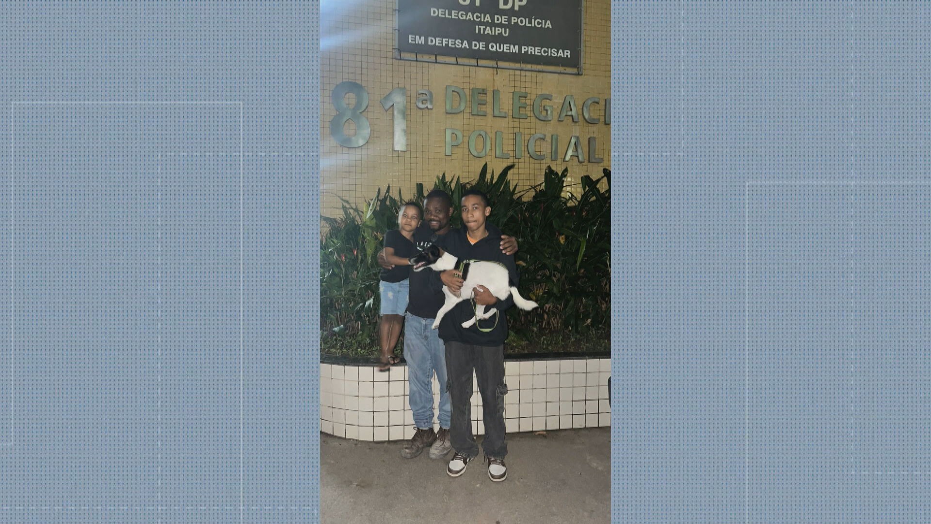 Polícia é acionada para devolver cachorro a tutores