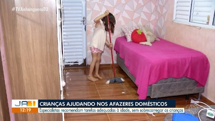 Descubra quais afazeres domésticos são ideais para cada idade, segundo especialistas