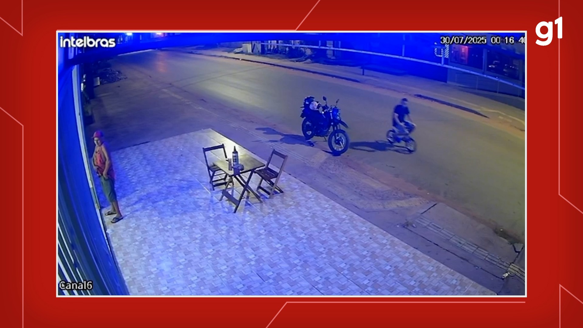 VÍDEO: câmeras de segurança flagram criminoso pedalando bicicleta infantil que furtou no bairro Diamantino em Santarém
