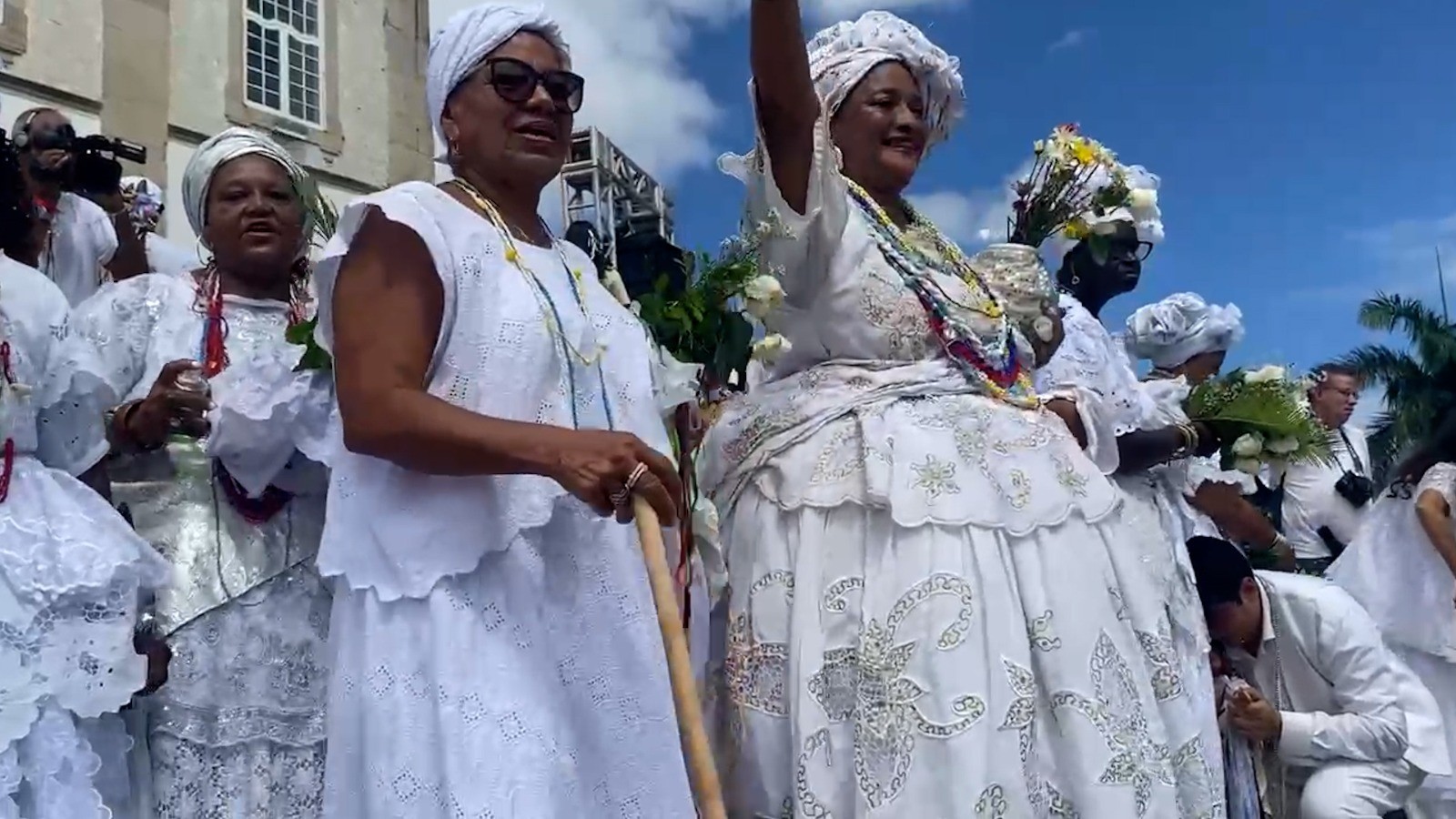 Onde está o cortejo? Redução na presença organizada das baianas na Lavagem do Bonfim preocupa associação das profissionais