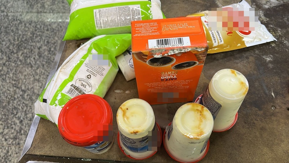 Produtos encontrados no Supermercado Sarandi, em Porto Alegre — Foto: Divulgação/ Procon
