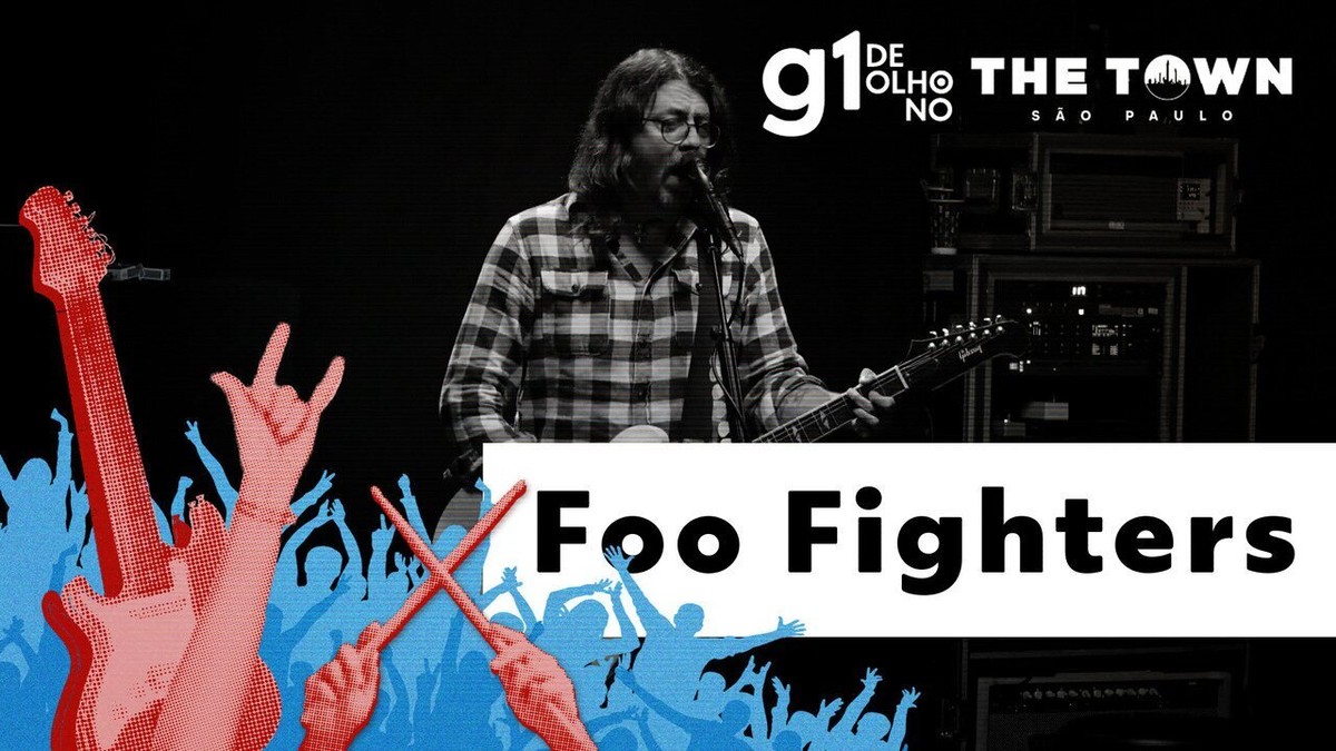 Como será show do Foo Fighters no The Town, na primeira vez no Brasil sem  Taylor Hawkins
