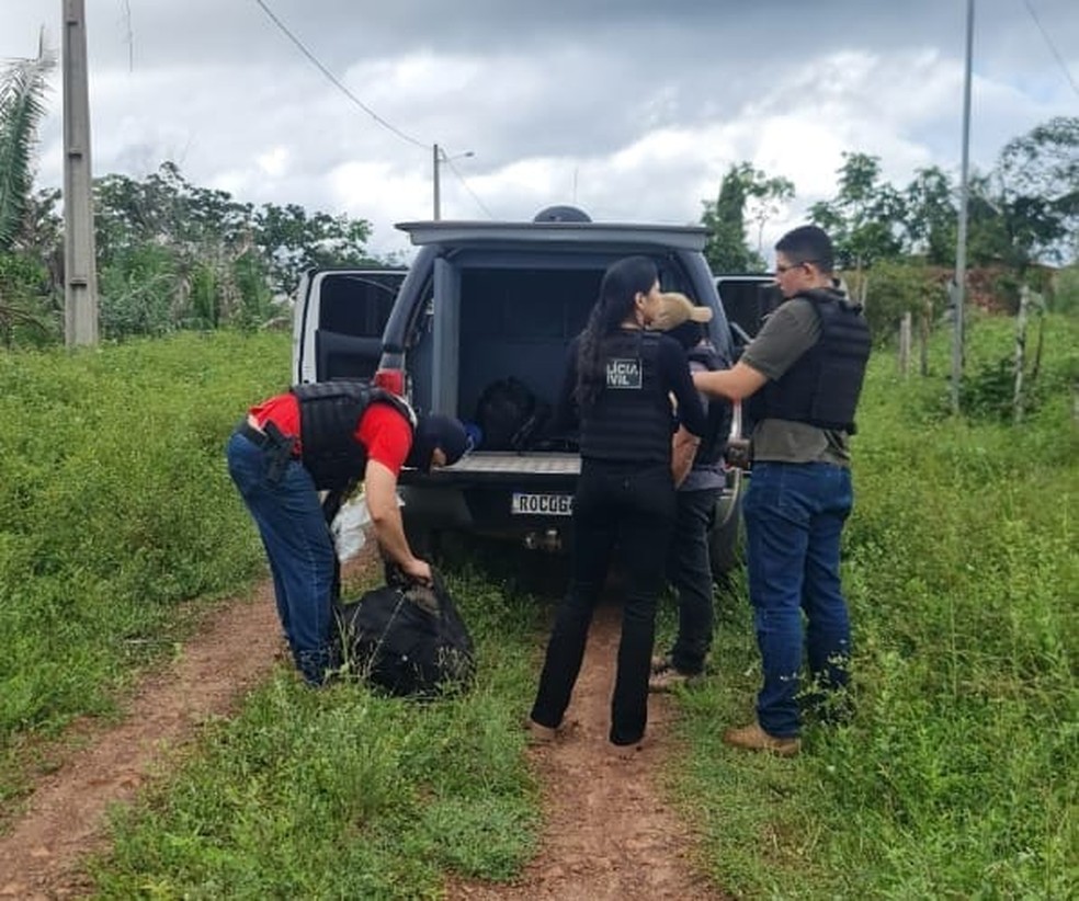 Homem é sequestrado após ter casa invadida e roubada no interior do MA; vítima foi resgatada pela polícia — Foto: Divulgação/Polícia Civil do Maranhão