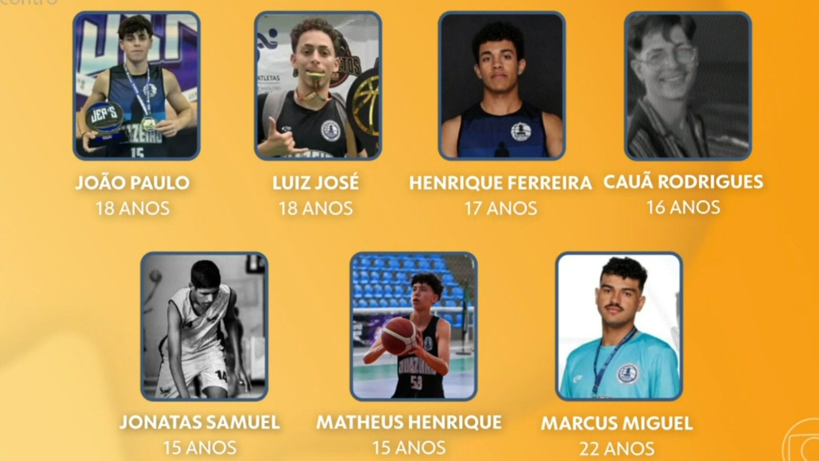 Atletas de time de basquete mortos em acidente com ônibus são velados coletivamente no Ceará