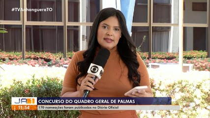 Concurso do quadro geral de Palmas nomeia 170 aprovados