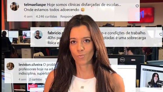 Professores que desabafaram em posts contam suas histórias ao g1