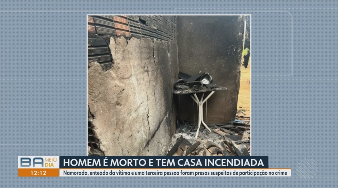 Três são presos por matar homem a pauladas e carbonizar o corpo na Bahia; um dos suspeitos era namorada da vítima