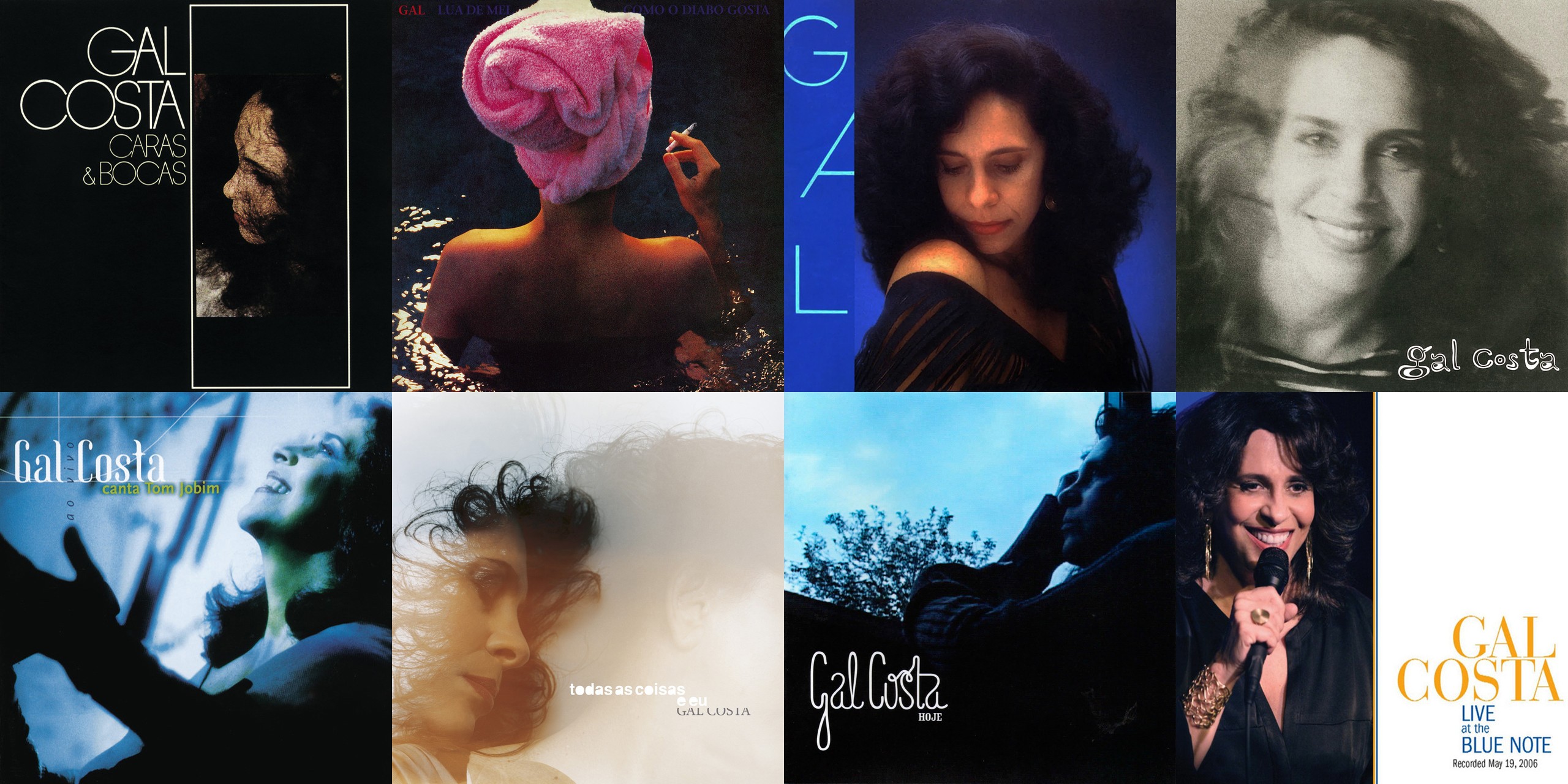 Eis oito injustiçados álbuns de Gal Costa que você deve ouvir com mais atenção