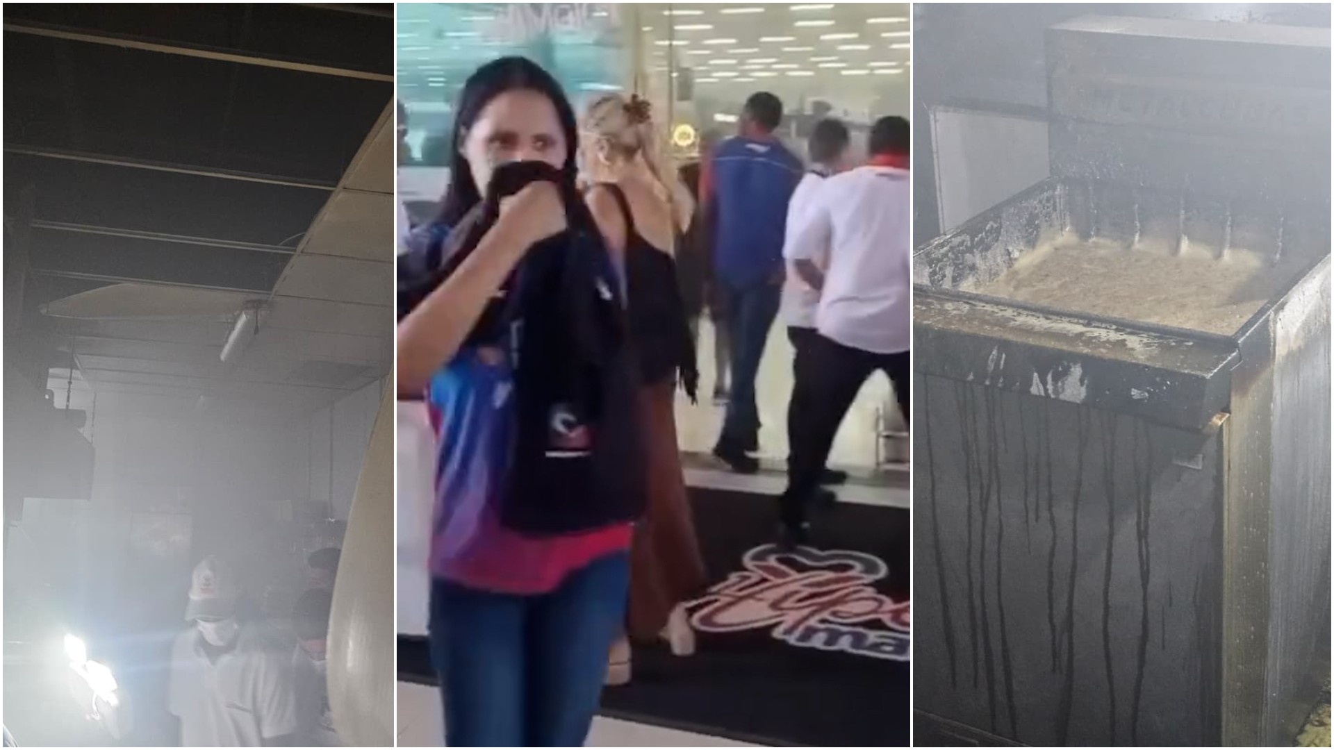 Princípio de incêndio provoca evacuação no supermercado Mateus, em São Luís; VÍDEO