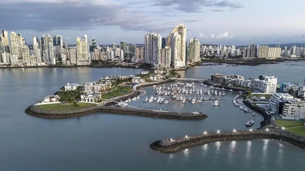 Reza Motalebpour elogia a facilidade de trabalhar remotamente na Cidade do Panamá — Foto: Getty Images via BBC