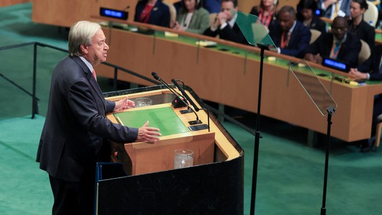 Em tom de despedida, Guterres admite ONU 'ultrapassada' e diz que IA é ameaça