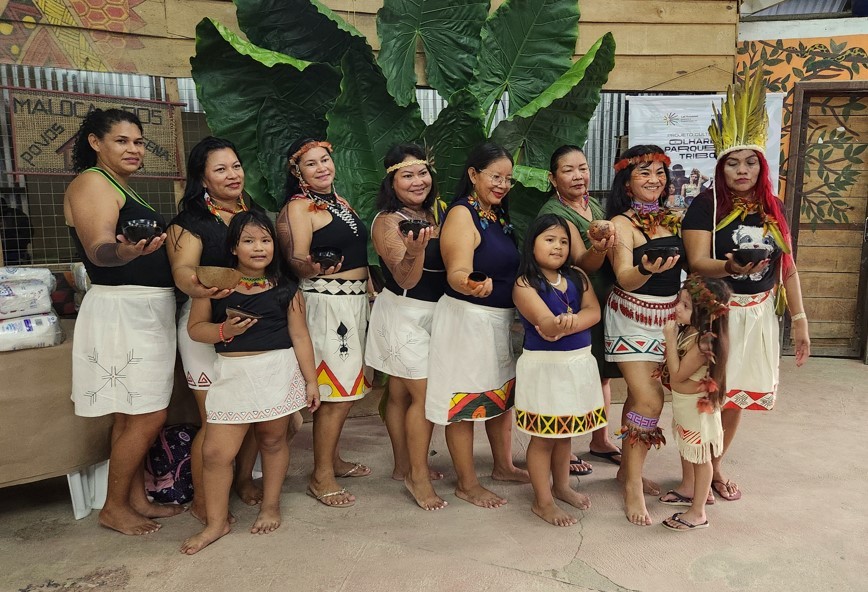 Oficina Caruanas valoriza identidade e ancestralidade de mulheres indígenas