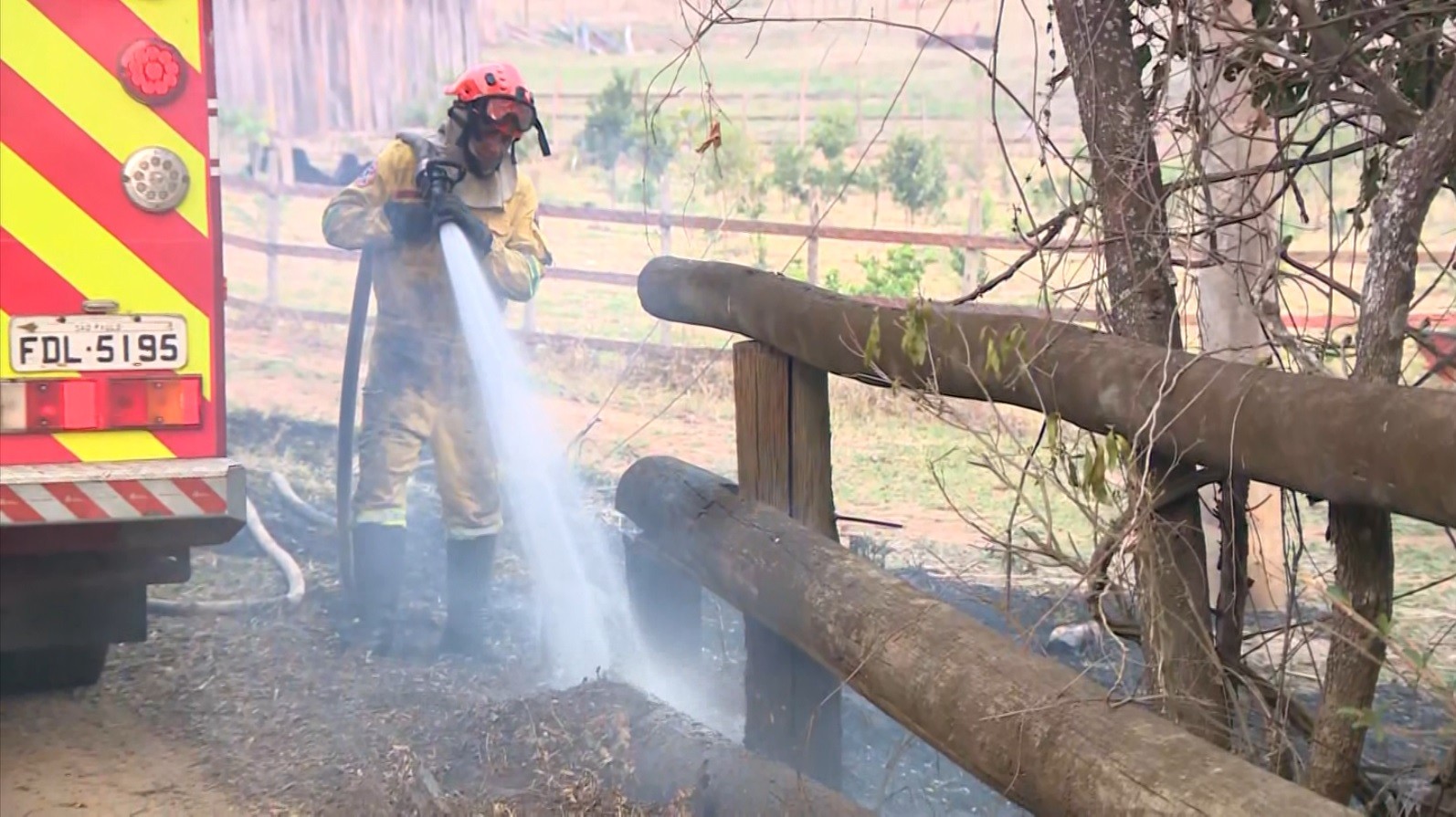 Disparada de 623% nos focos de incêndio faz Bombeiros priorizarem casos mais graves na região