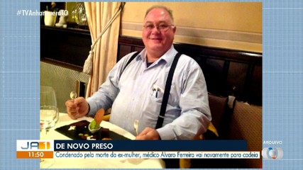 Médico condenado por matar a ex-mulher é preso novamente em Palmas