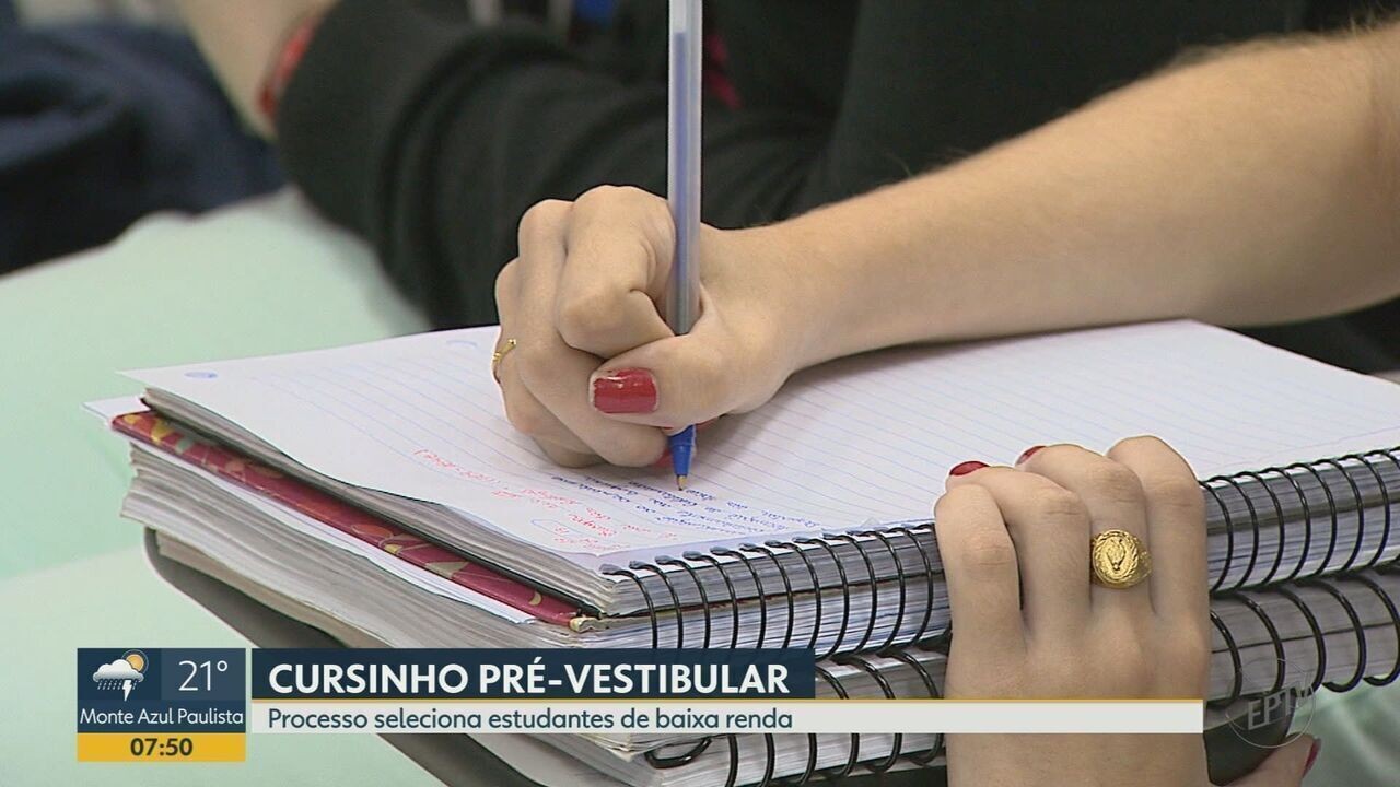 Cursinho pré-vestibular gratuito: veja grupos com inscrições abertas na ...