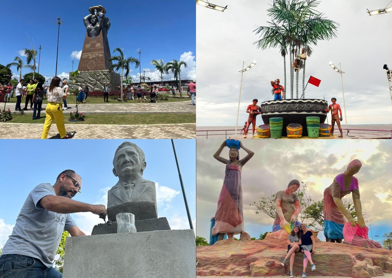 Conheça artista responsável por obras que eternizam a cultura amapaense em monumentos públicos