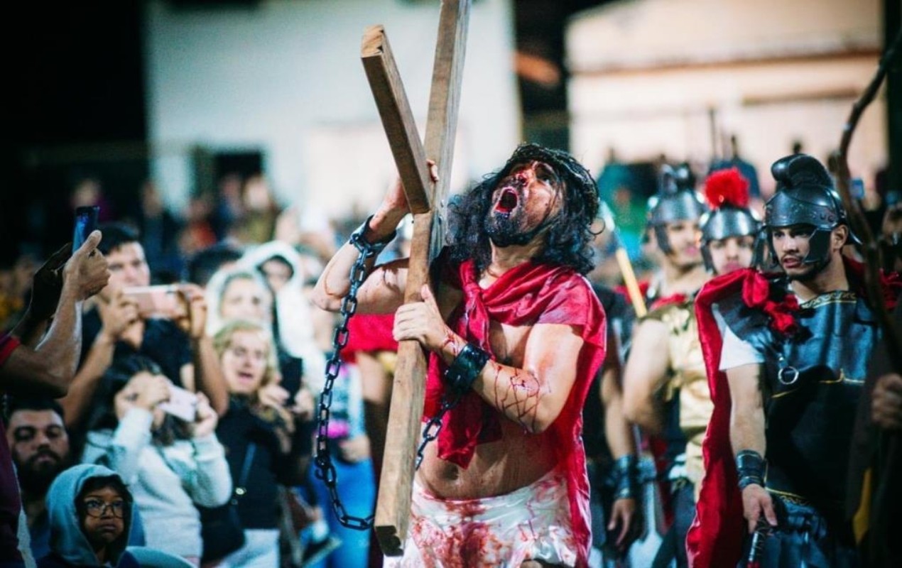Encenação da Paixão de Cristo volta à Concha Acústica em Tatuí na Sexta-feira Santa; confira a programação completa