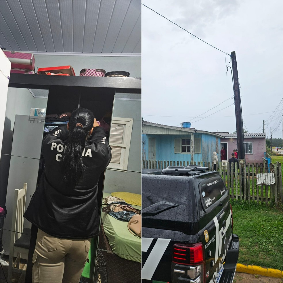 Operação cumpriu mandados de busca e apreensão em três cidades — Foto: Divulgação/Polícia Civil