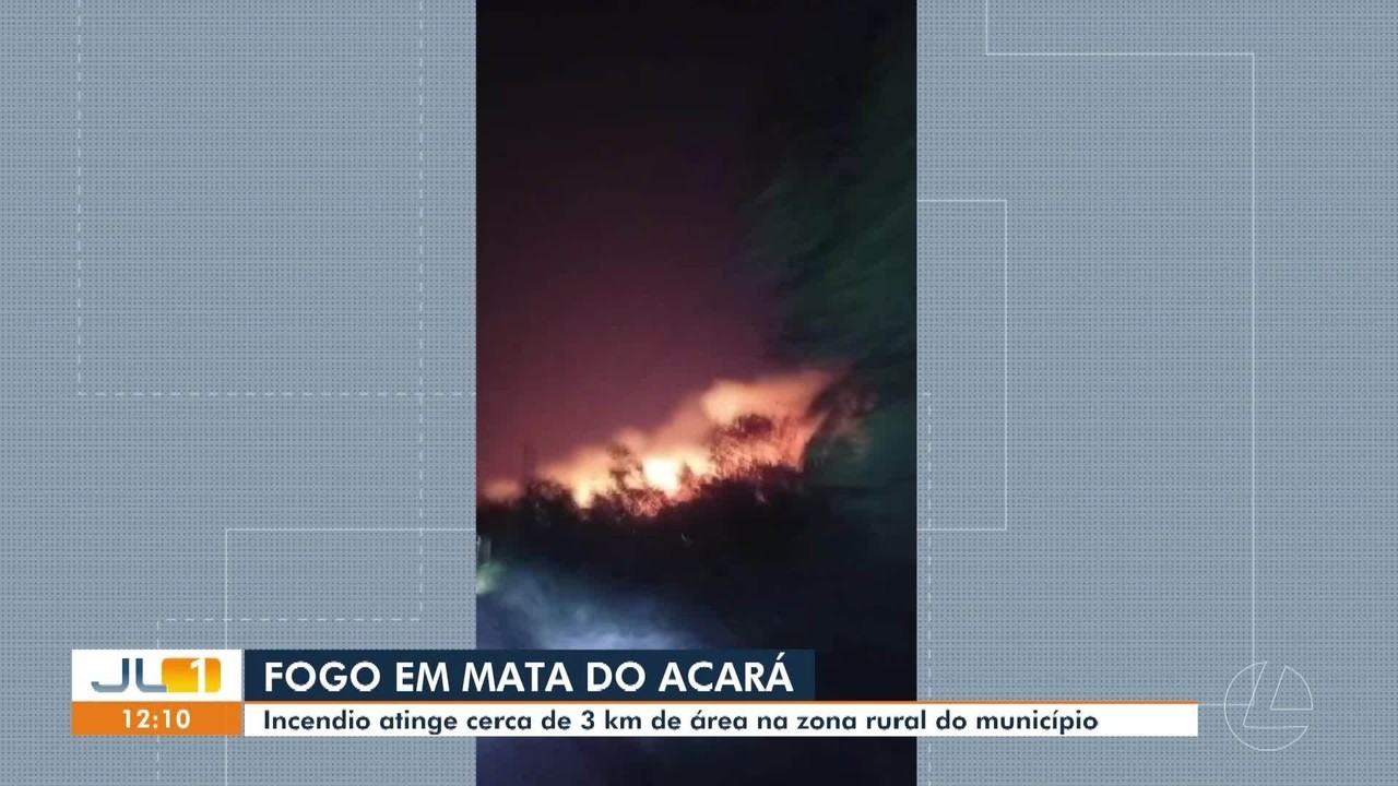 Fogo avança em área de vegetação e preocupa moradores na zona rural de Acará, no Pará