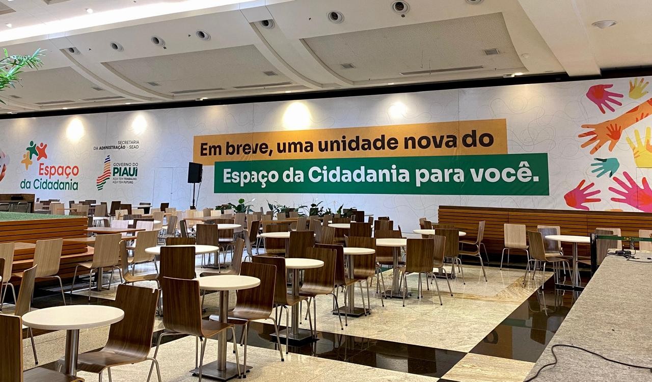 Espaço da Cidadania é transferido para o Teresina Shopping nesta sexta (20); confira serviços