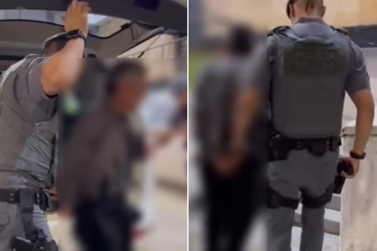 Homem com nove passagens policiais é preso ao cair de telhado durante novo crime em SP