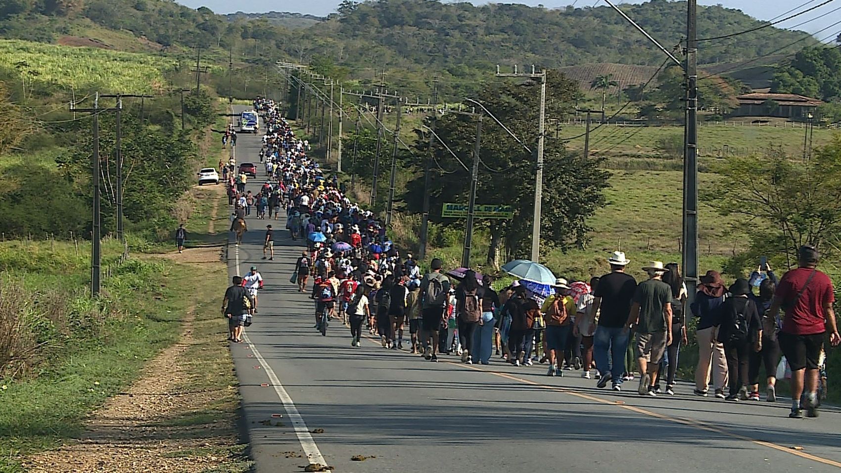 Peregrinação à Divina Pastora reúne milhares de romeiros em Sergipe