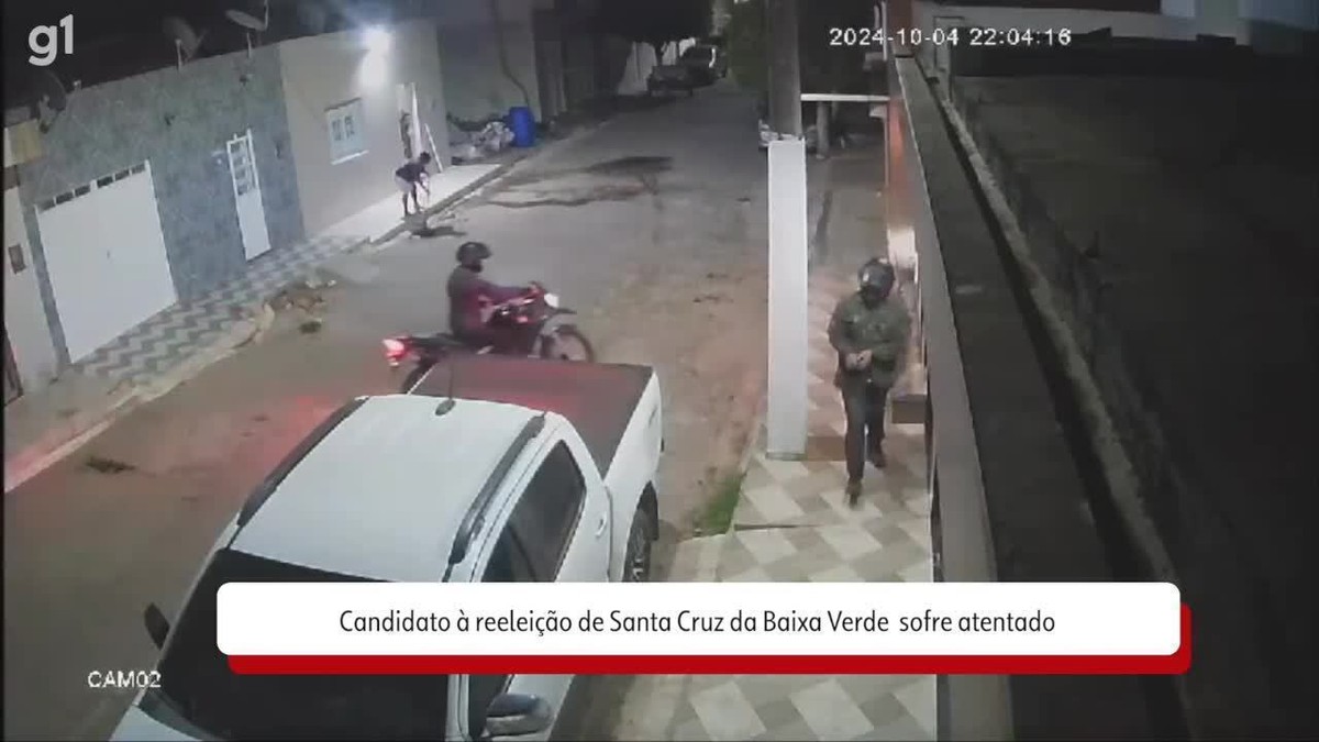 VÍDEO: prefeito e candidato à reeleição de Santa Cruz da Baixa Verde sofre atentado no Sertão de PE