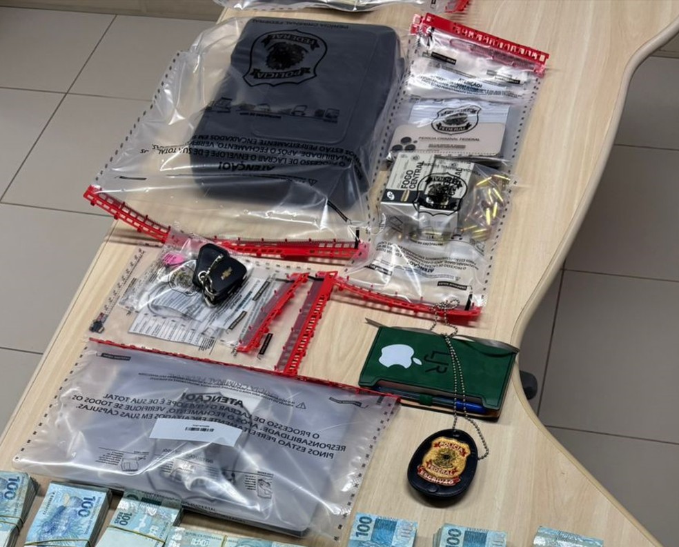 PF apreende R$ 250 mil com suspeitos de esquema de lavagem de dinheiro em São Luís — Foto: Divulgação/Polícia Federal
