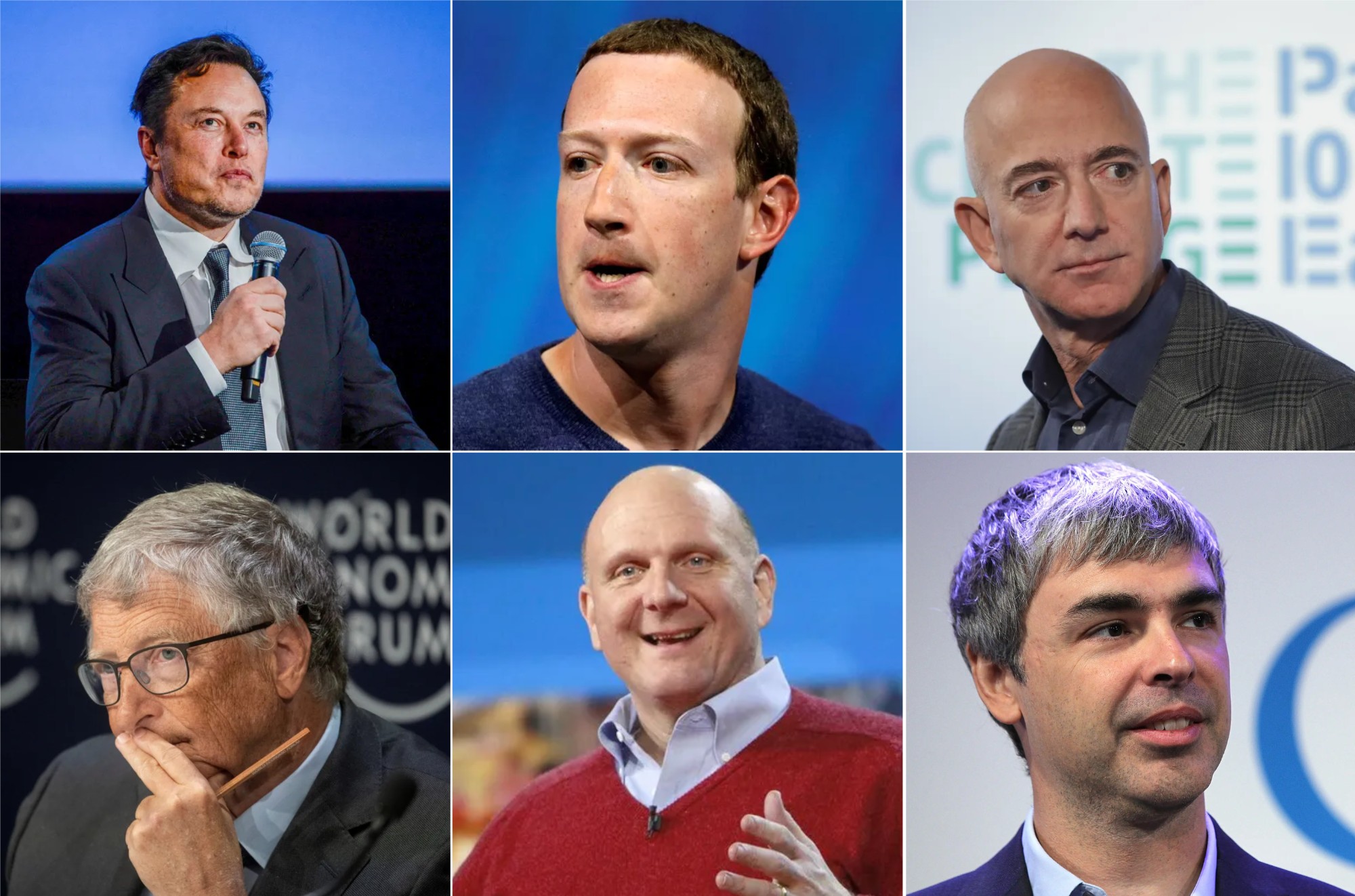 Bilionários da Tecnologia em 2025: Apenas 2 Perderam Fortuna!