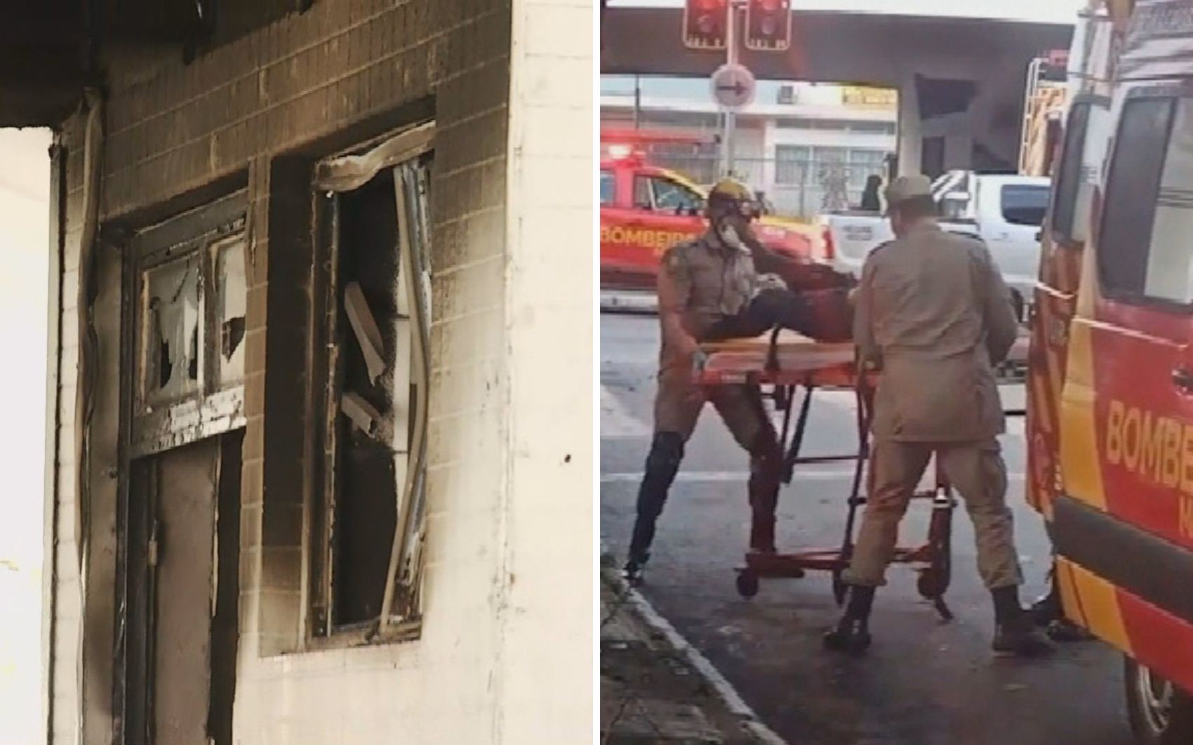 Casal é queimado durante incêndio em banheiro de mercado aberto em Goiânia; mulher morre