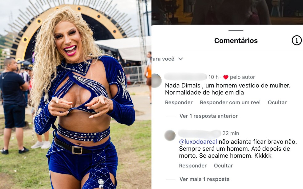 Lu Xodó é vítima de transfobia na internet — Foto: Arquivo pessoal