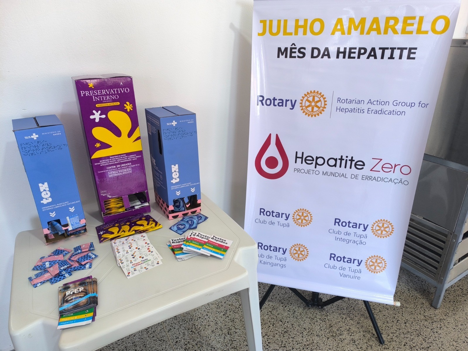 Julho Amarelo leva informação e prevenção ao Centro de Convivência do Idoso