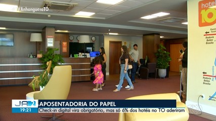 Apenas 6% dos hotéis no Tocantins aderiram ao check-in digital