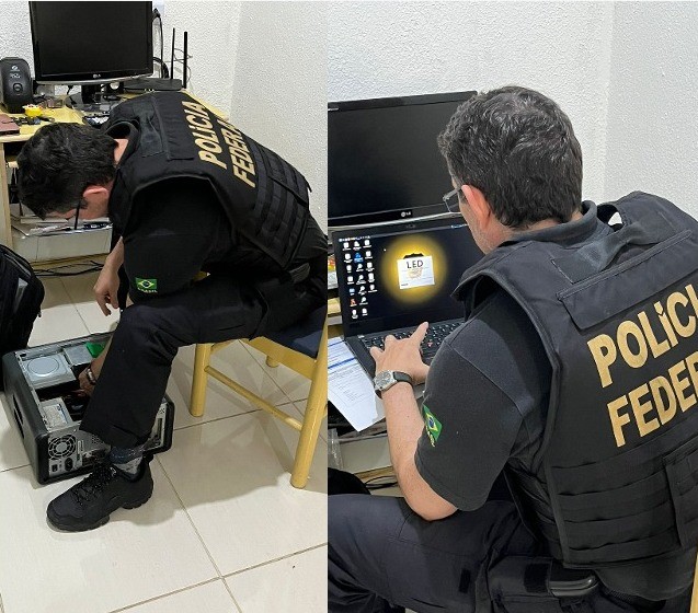 PF apreende computador e celular em casa de suspeito de armazenar e compartilhar pornografia infantil em Mairinque
