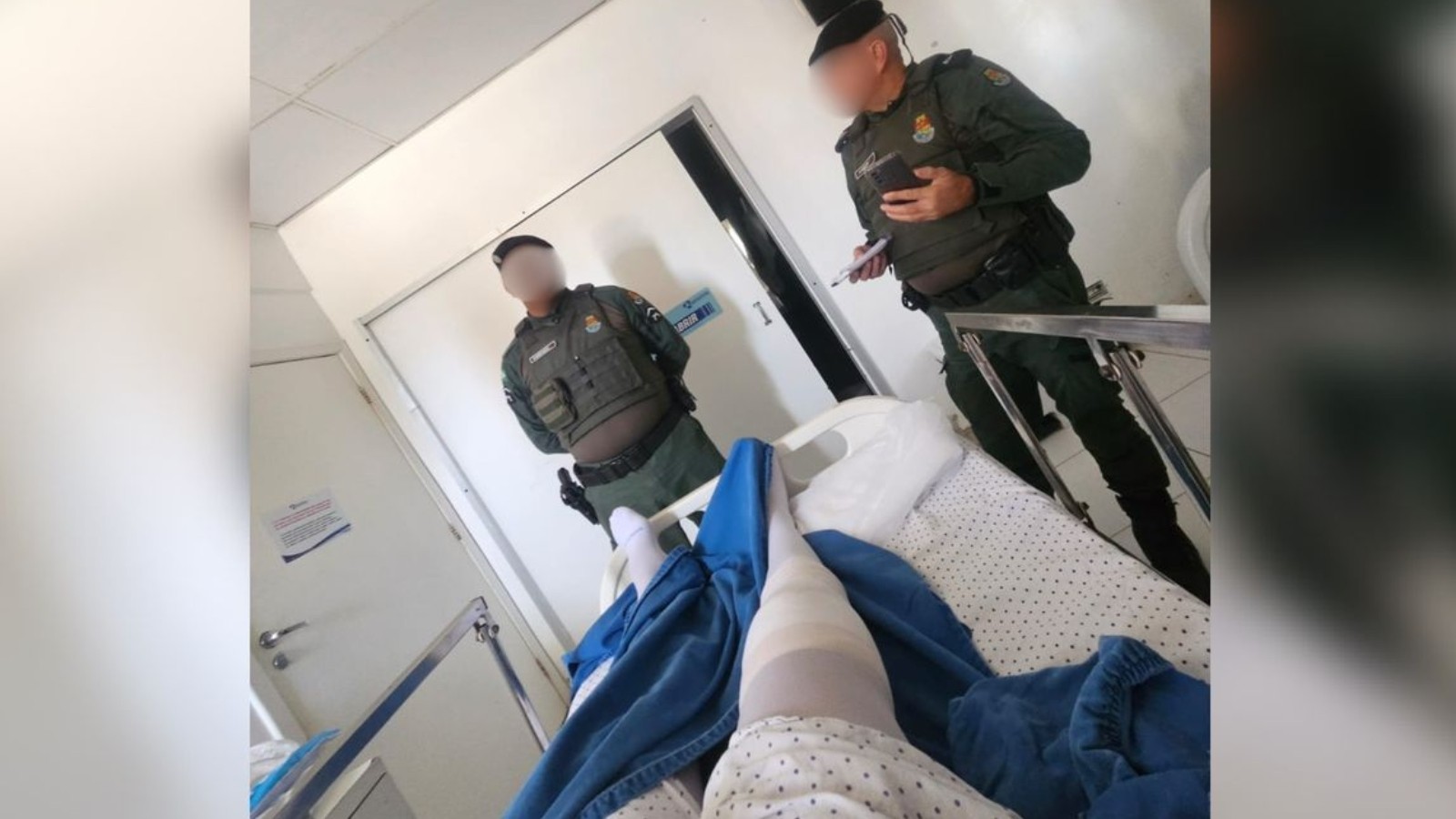 Maqueiro suspeito de crime sexual contra policial em hospital de Fortaleza deixou o local antes do fim do plantão
