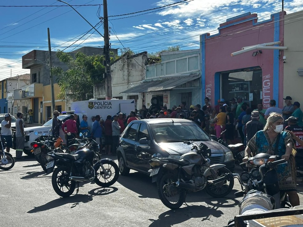 Casal é morto em pousada na cidade de Pendências, RN — Foto: Rádio Vale Pendências/Cedida