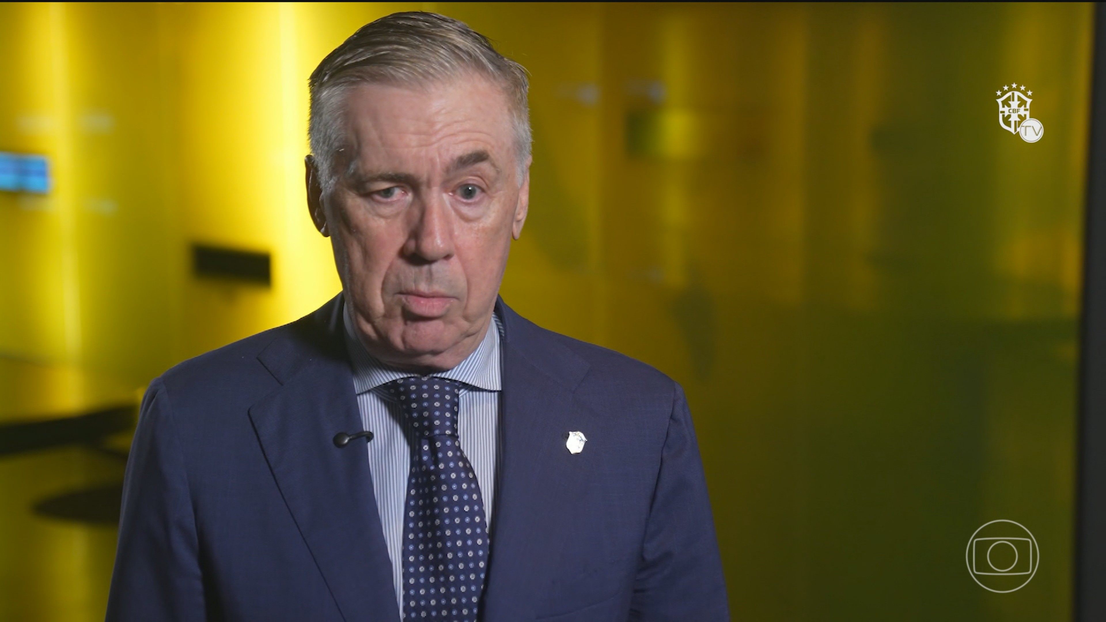 CBF renova com o técnico Carlo Ancelotti até a Copa de 2030