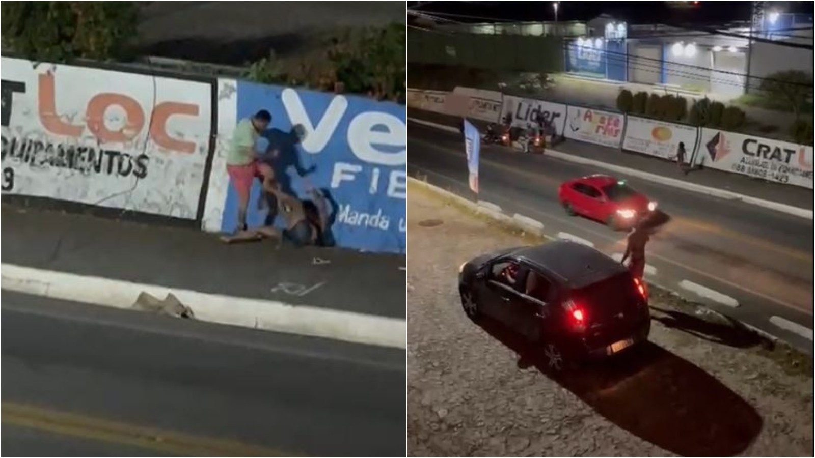 Homem é preso após agredir mulher com socos e chutes em avenida no interior do Ceará